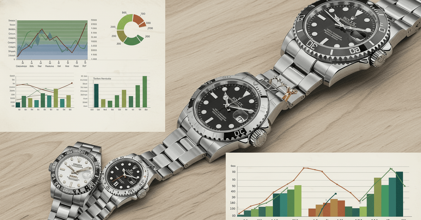 Rolex Collection Performance Analysis 2010-2025: Market Appreciation & Investment Insights