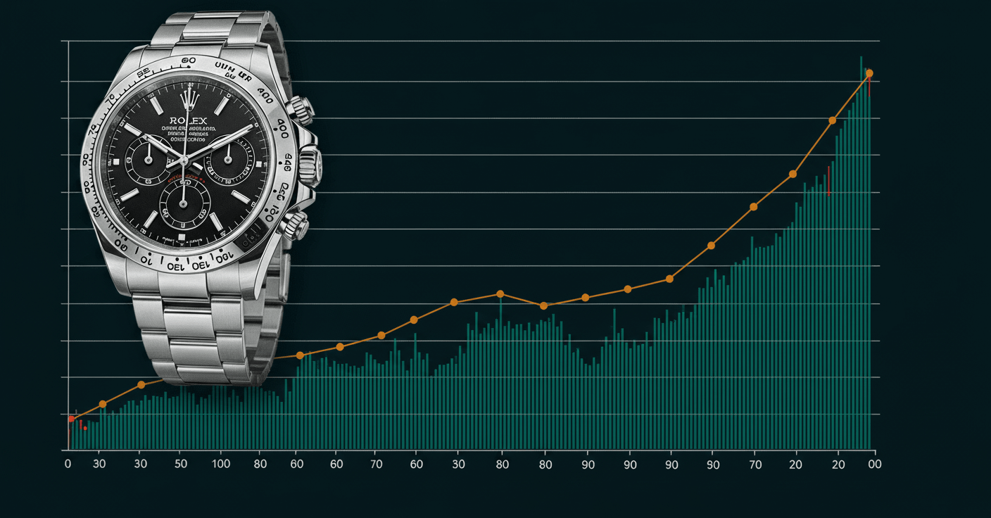 Rolex Market Price Evolution 2010-2025: Comprehensive Analysis of 555% Price Growth